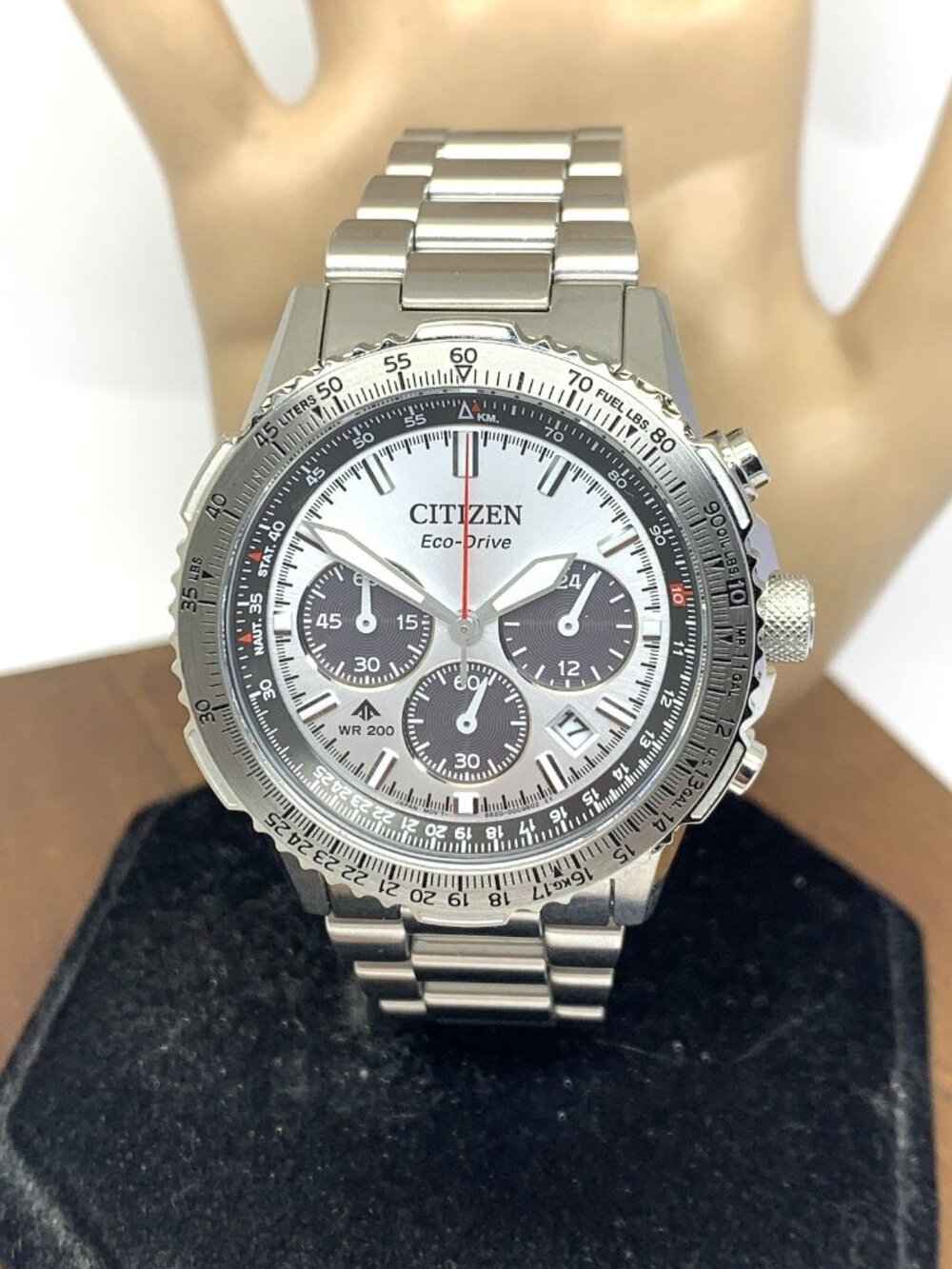 Citizen Promaster Navihawk Men's Watch CA4660-61A Eco-Drive Chronograph 40mm